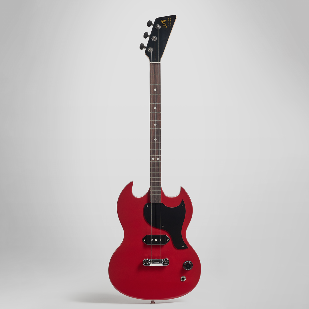 Gibson x Loog SG Cardinal Red + 専用ストラップ Gibson x Loog SG – Loog Guitars Canada