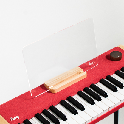 loog piano magnetic music stand