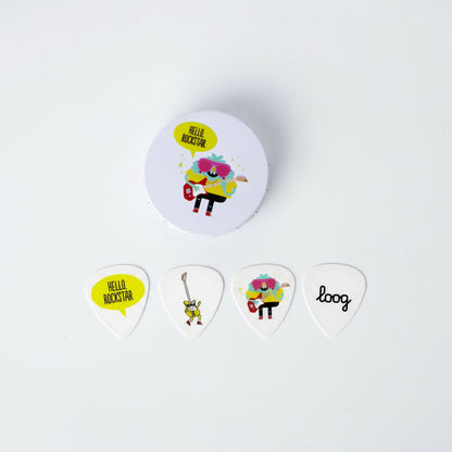 loog guitar picks - special edition collectible tin