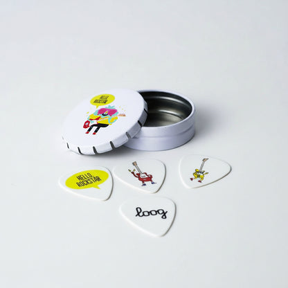 loog guitar picks - special edition collectible tin